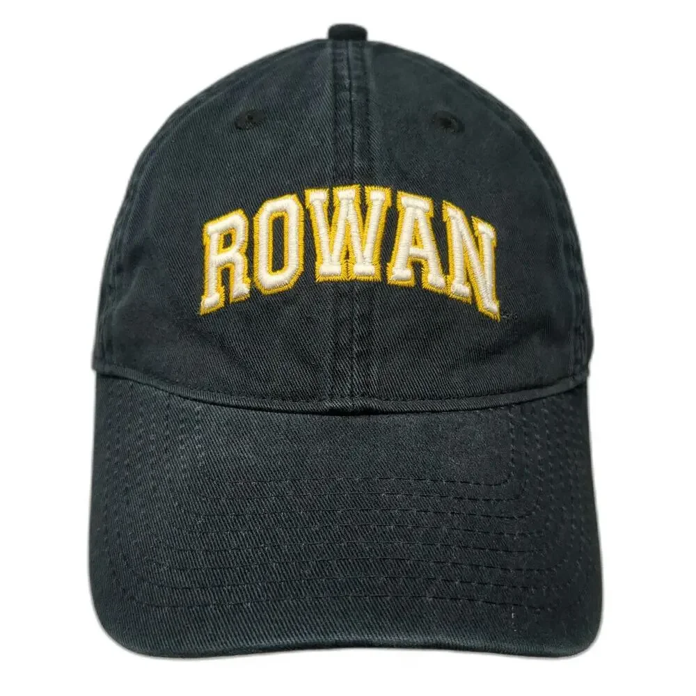 Legacy Baseball Cap Black One Size Rowan University Embroidered Adjustable Hat